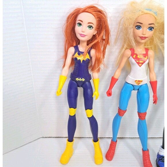 DC Comics Superhero Girl Dolls Lot of 4 Supergirl Catwoman Harley Quinn Batgirl - Picture 2 of 6